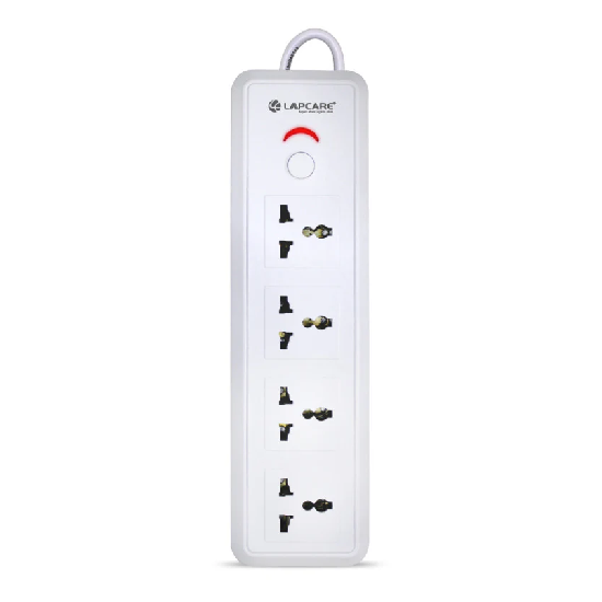 4 way extension board with Single Switch 2Mtr cable